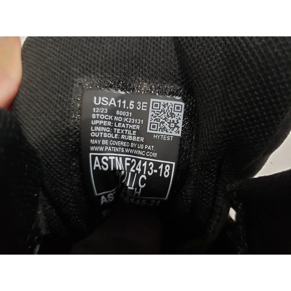 EXTRA WIDE 11.5 FootRests 2.0‎ XERGY Brown Nano Toe EH, Mt WP Hiker Work Boot